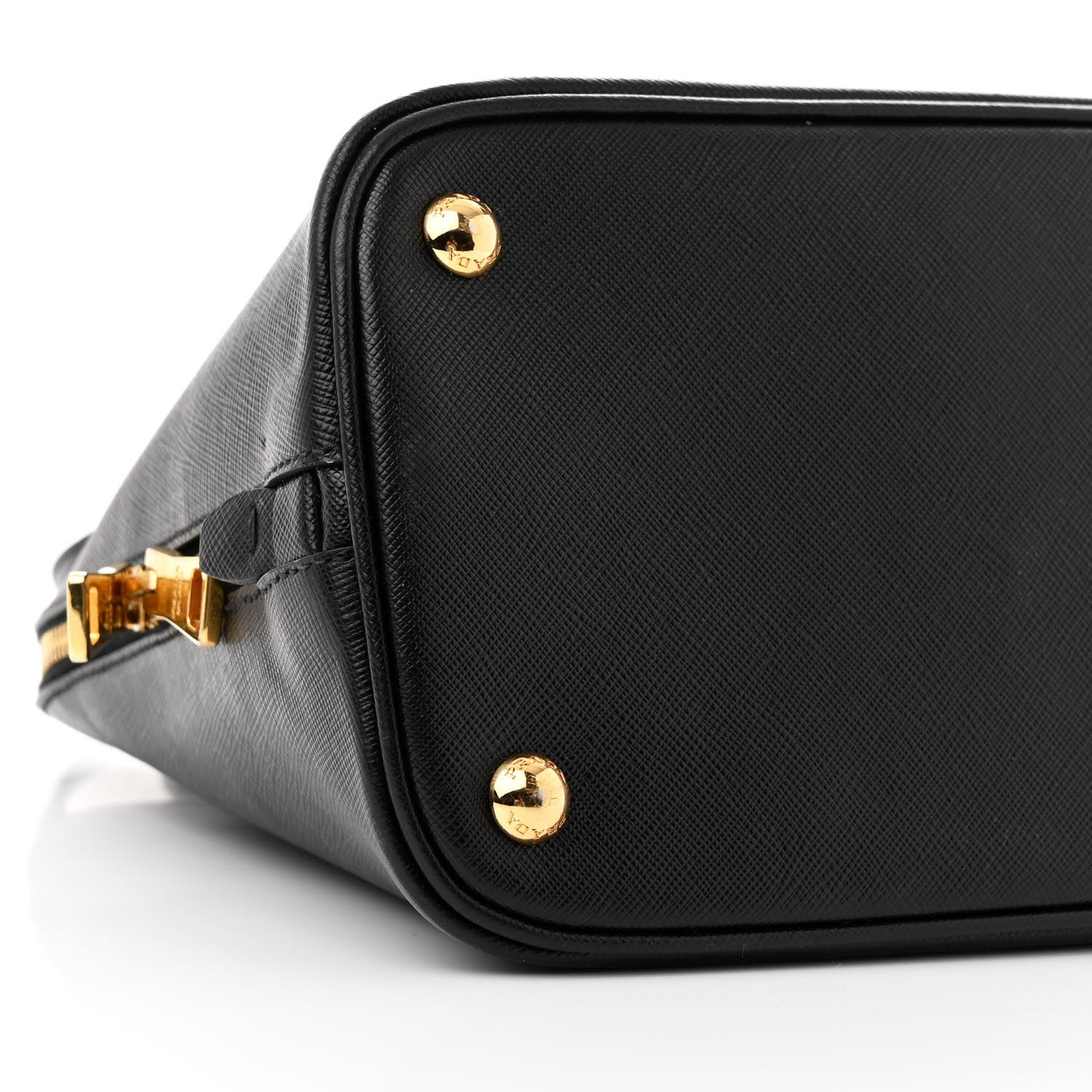 Prada Saffiano Lux Medium Promenade Tote Black 10 of 11