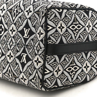 Louis Vuitton Jacquard Since 1854 Speedy Bandouliere 25 Black 9 of 9