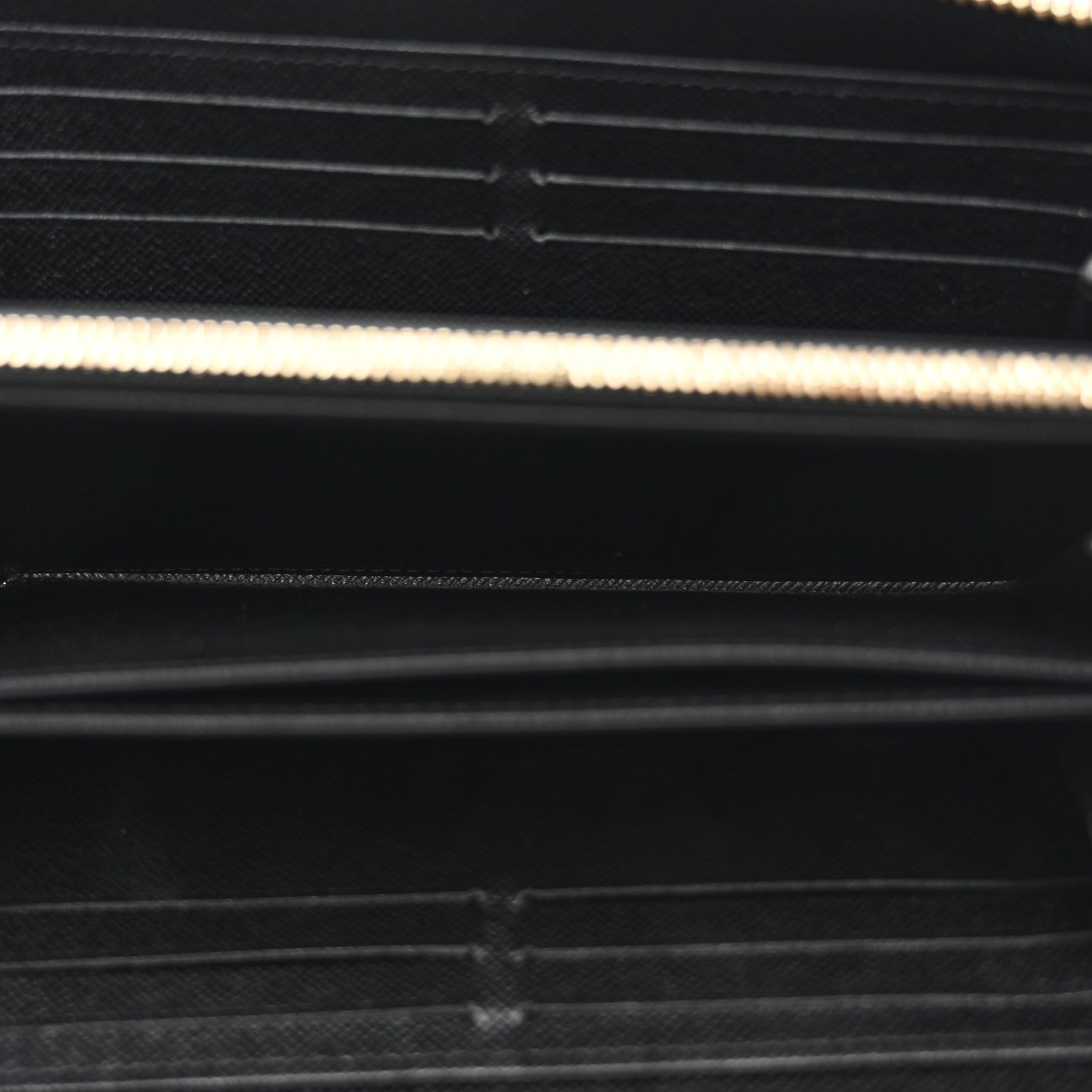 Louis Vuitton Epi Zippy Wallet Black 5 of 7