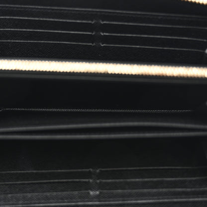 Louis Vuitton Epi Zippy Wallet Black 5 of 7