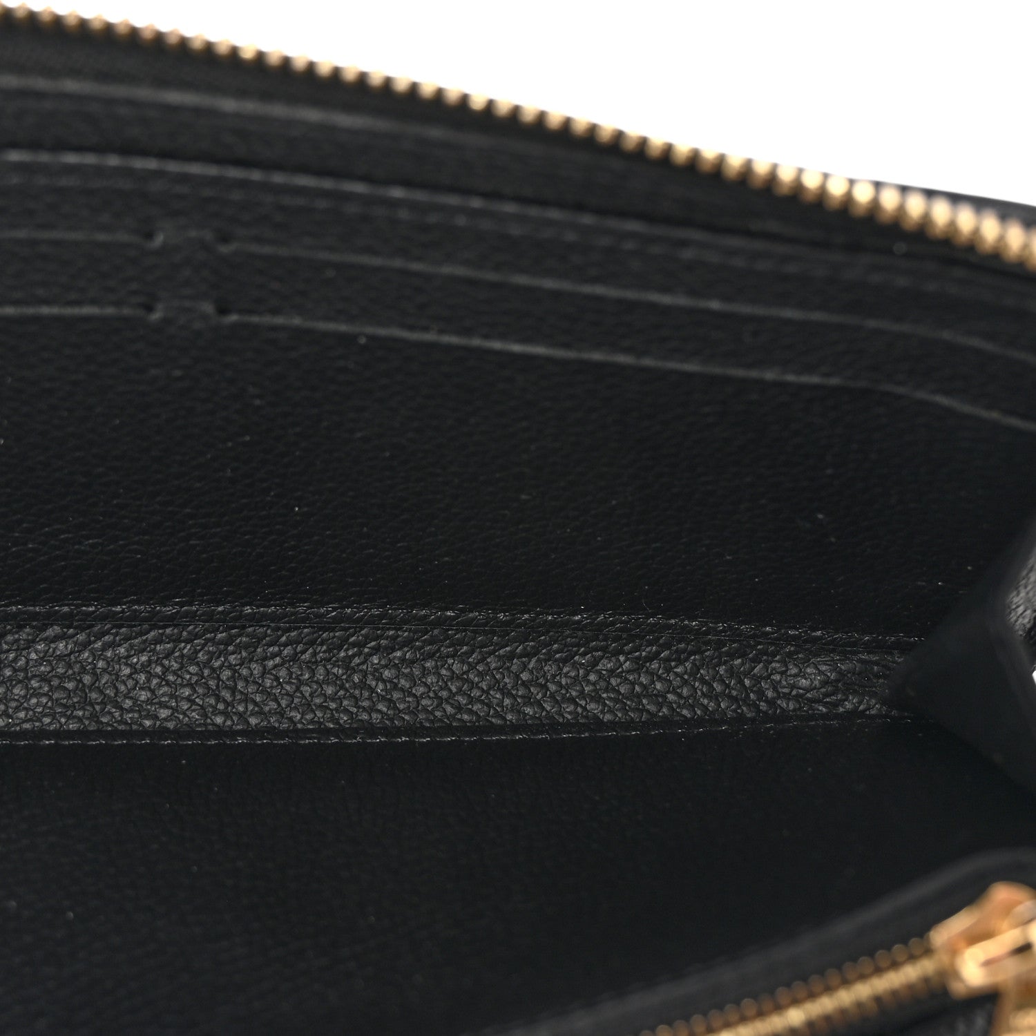 Louis Vuitton Empreinte Clemence Wallet Black 5 of 6