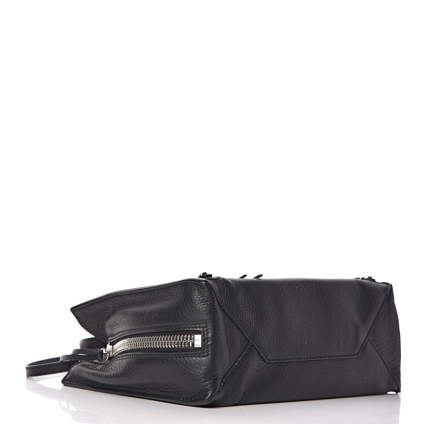 Veau Papier A6 Zip Around Tote Black