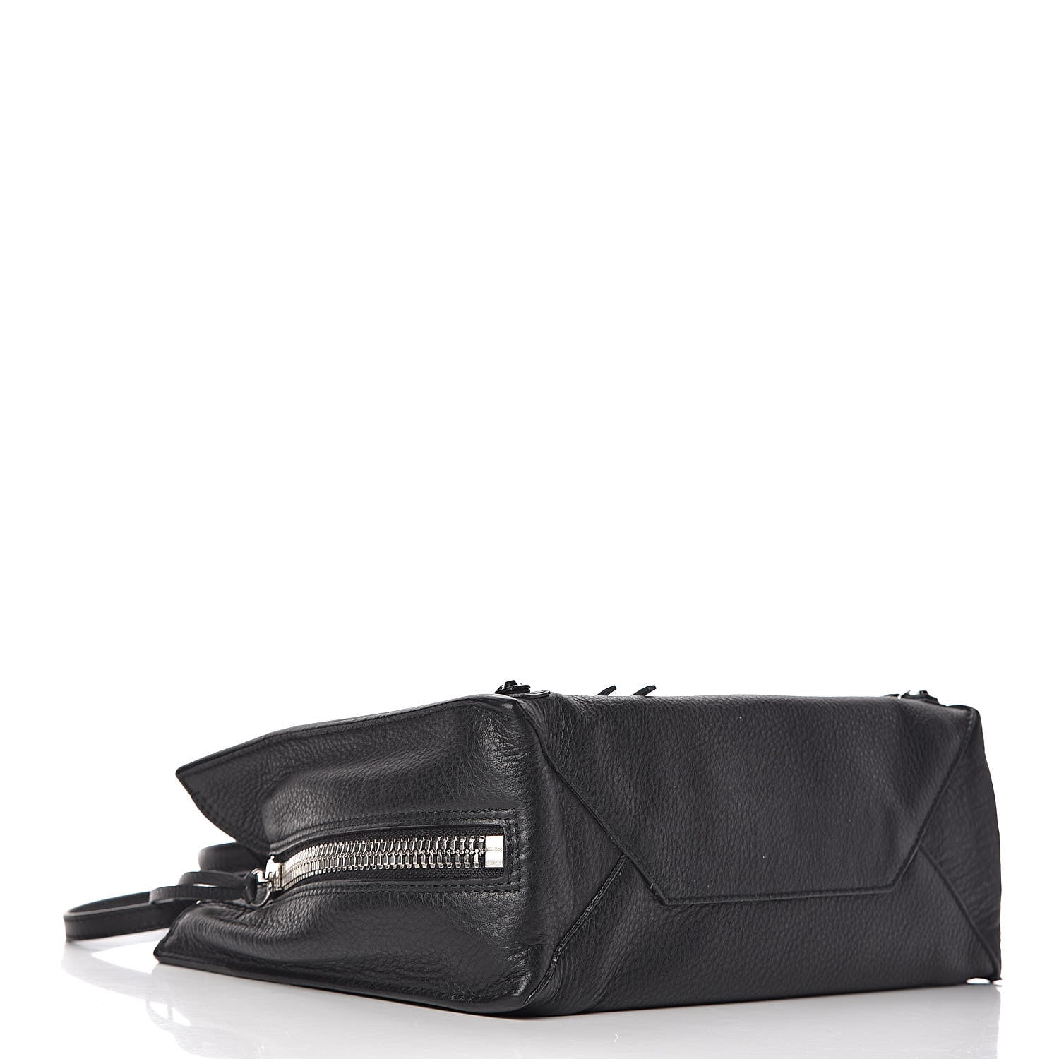 Balenciaga Veau Papier A6 Zip Around Tote Black 4 of 10