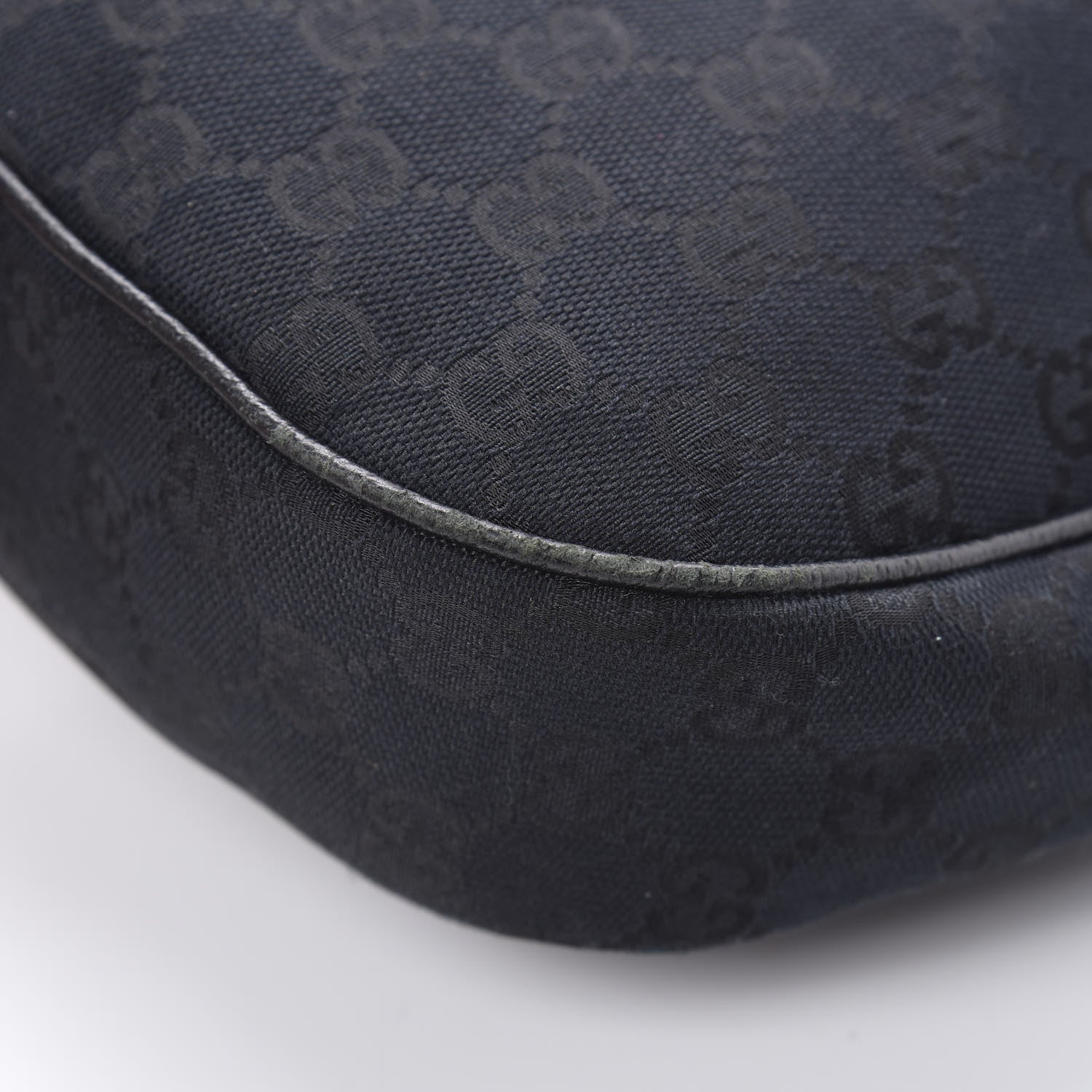 Gucci Monogram Medium Charmy Hobo Black 12 of 14