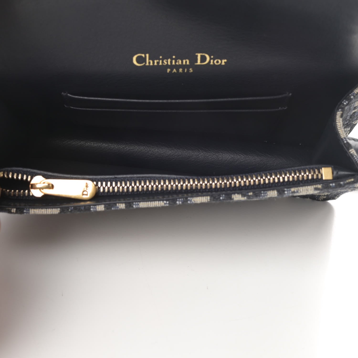 Christian Dior Oblique Saddle Belt Bag Blue 4 of 4