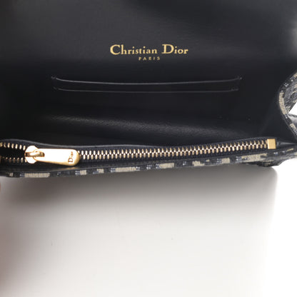 Christian Dior Oblique Saddle Belt Bag Blue 4 of 4