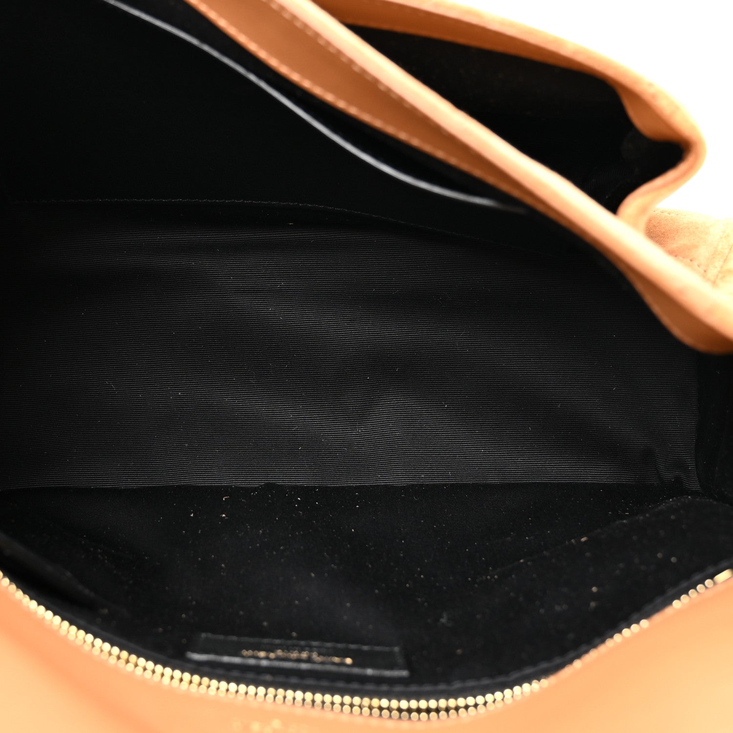 Saint Laurent Suede Monogram Medium Niki Chain Satchel Cinnamon 4 of 9