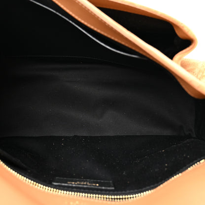 Saint Laurent Suede Monogram Medium Niki Chain Satchel Cinnamon 4 of 9