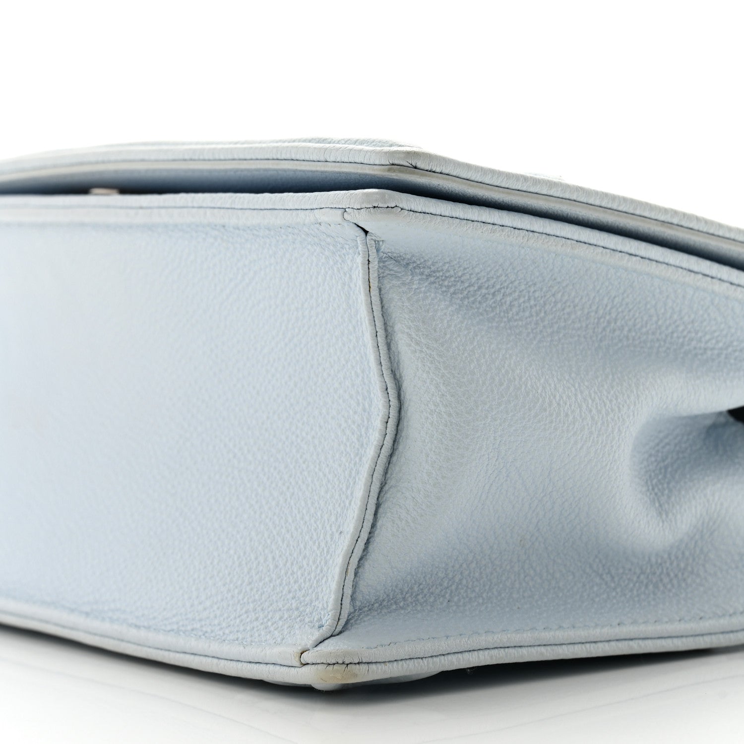 Christian Dior Grained Calfskin Medium Diorama Flap Bag Light blue 9 of 13