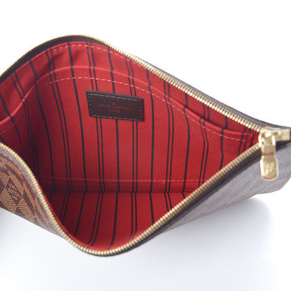 Louis Vuitton Damier Ebene Neverfull MM GM Pochette 5 of 6