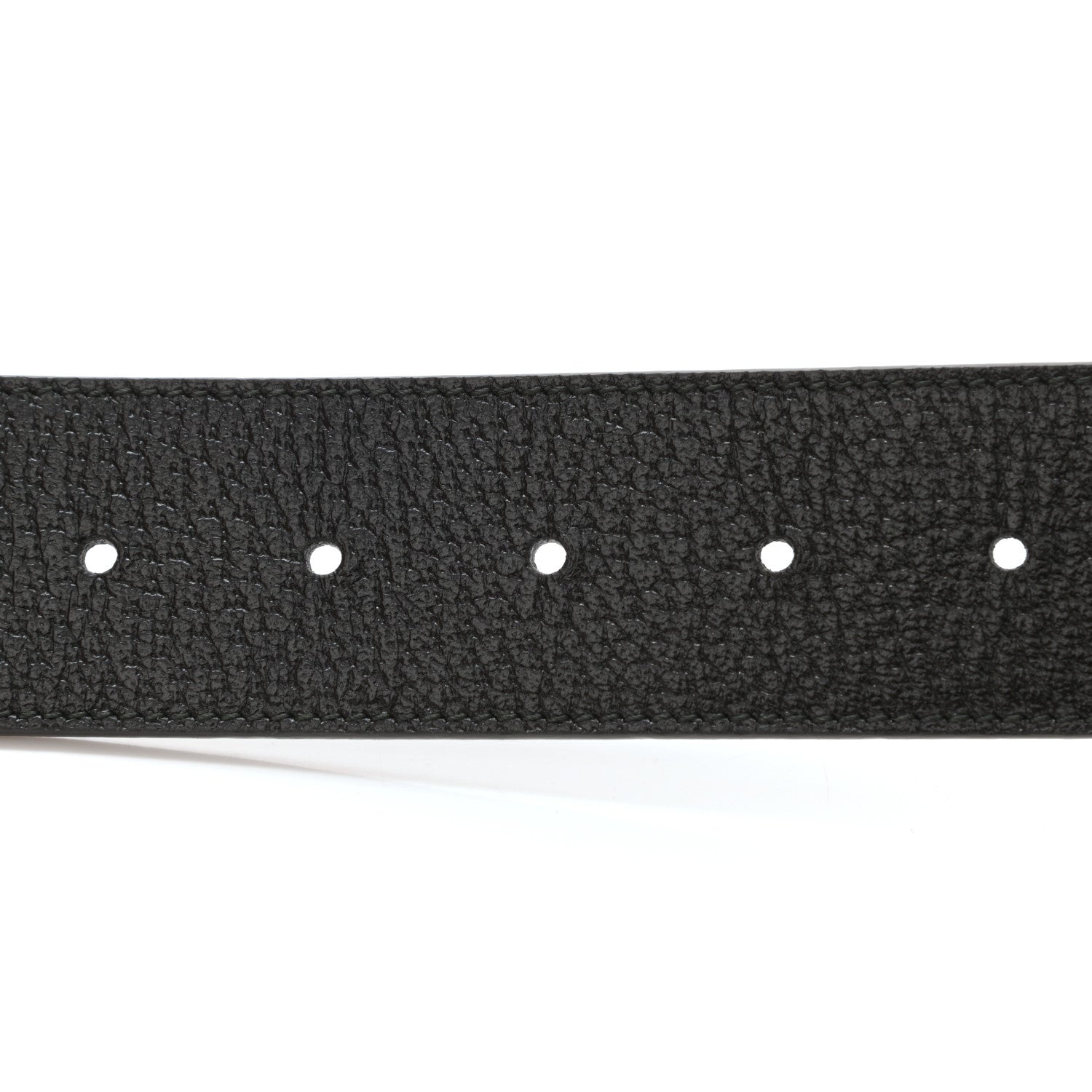 Gucci Textured Calfskin Double G 40mm Belt 85 34 Black 3 of 5