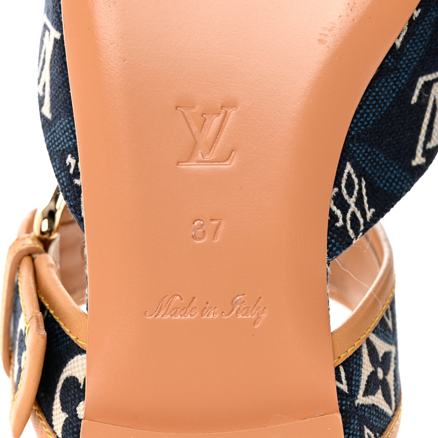 Jacquard Since 1854 Sofia Flat Mules 37 Blue