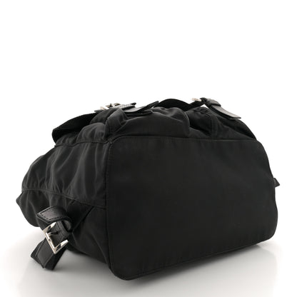 Prada Nylon Vela Medium Backpack Black 4 of 10
