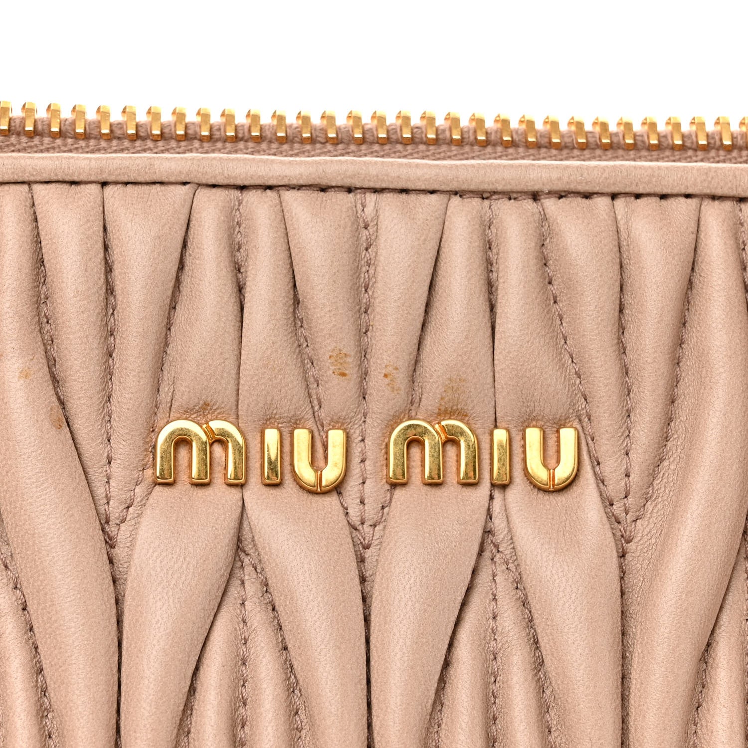 Miu Miu Nappa Matelasse Top Handle Cammeo 9 of 15