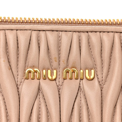 Miu Miu Nappa Matelasse Top Handle Cammeo 9 of 15