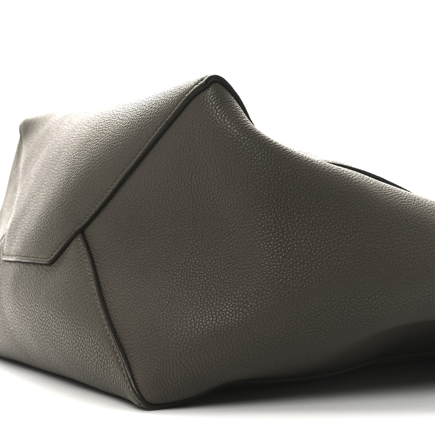 Celine Soft Grained Calfskin Small Belt Cabas Phantom Taupe 10 of 10