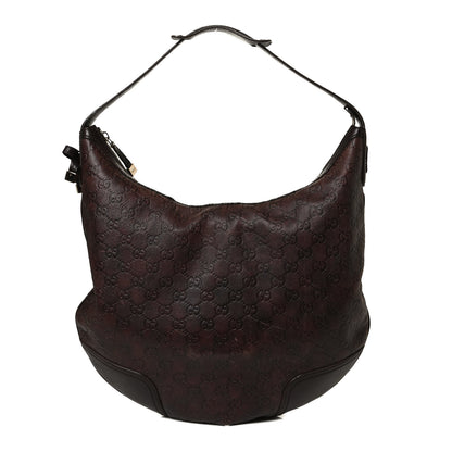 Gucci Guccissima Large Princy Hobo Dark Brown 1 of 14