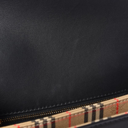 Burberry Smooth Calfskin Link Shoulder Bag Black 6 of 10