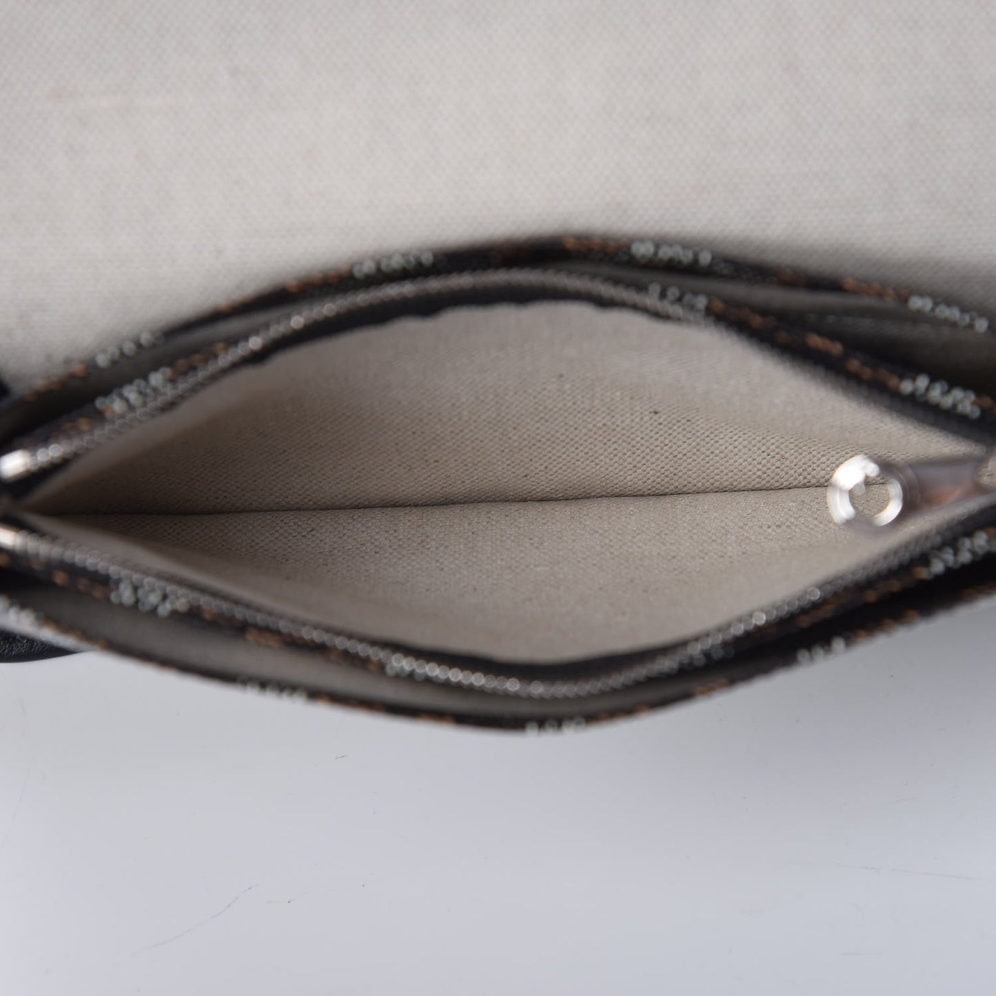 Goyardine Plumet Wallet Clutch Black