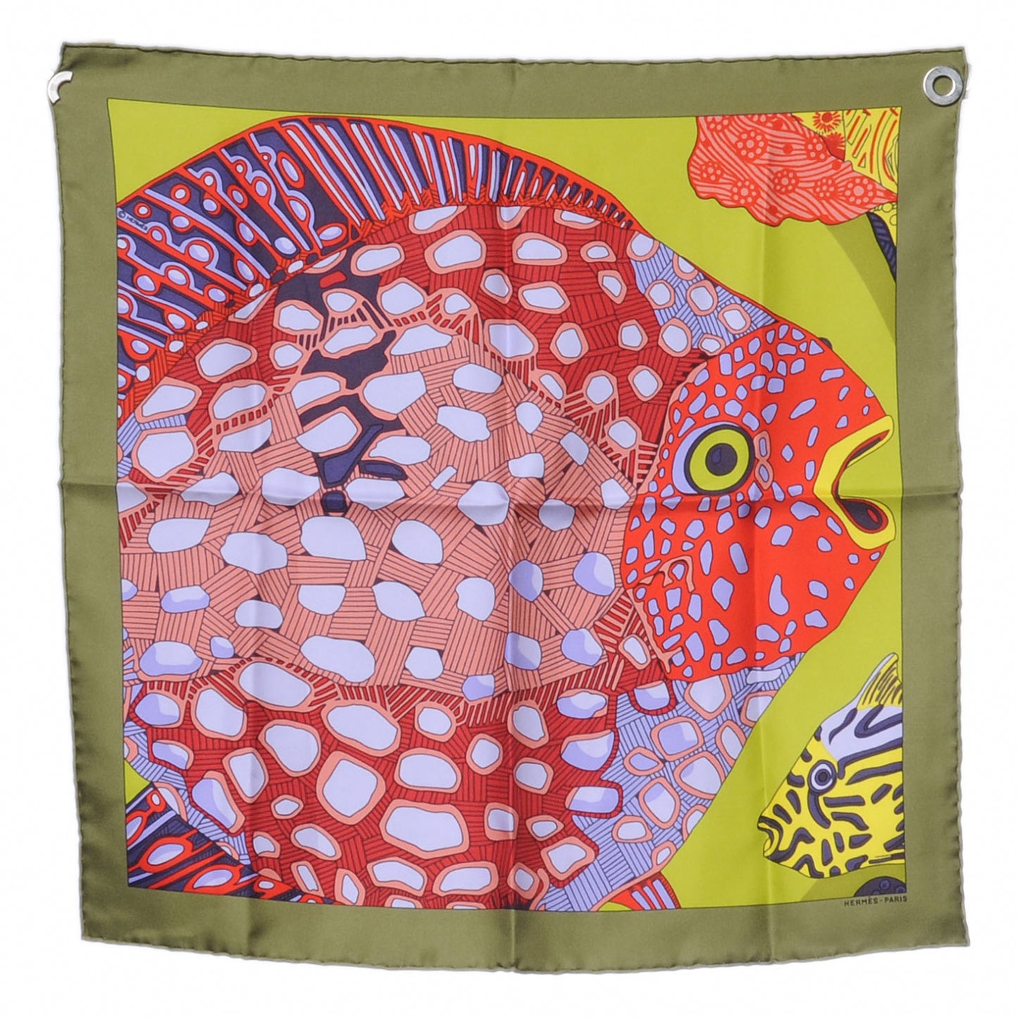 Silk Twill Grands Fonds Pocket Square Scarf