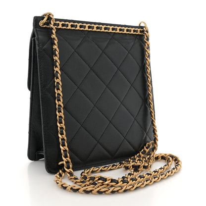 Chanel Caviar Quilted Chain Backpack Black 3 of 10