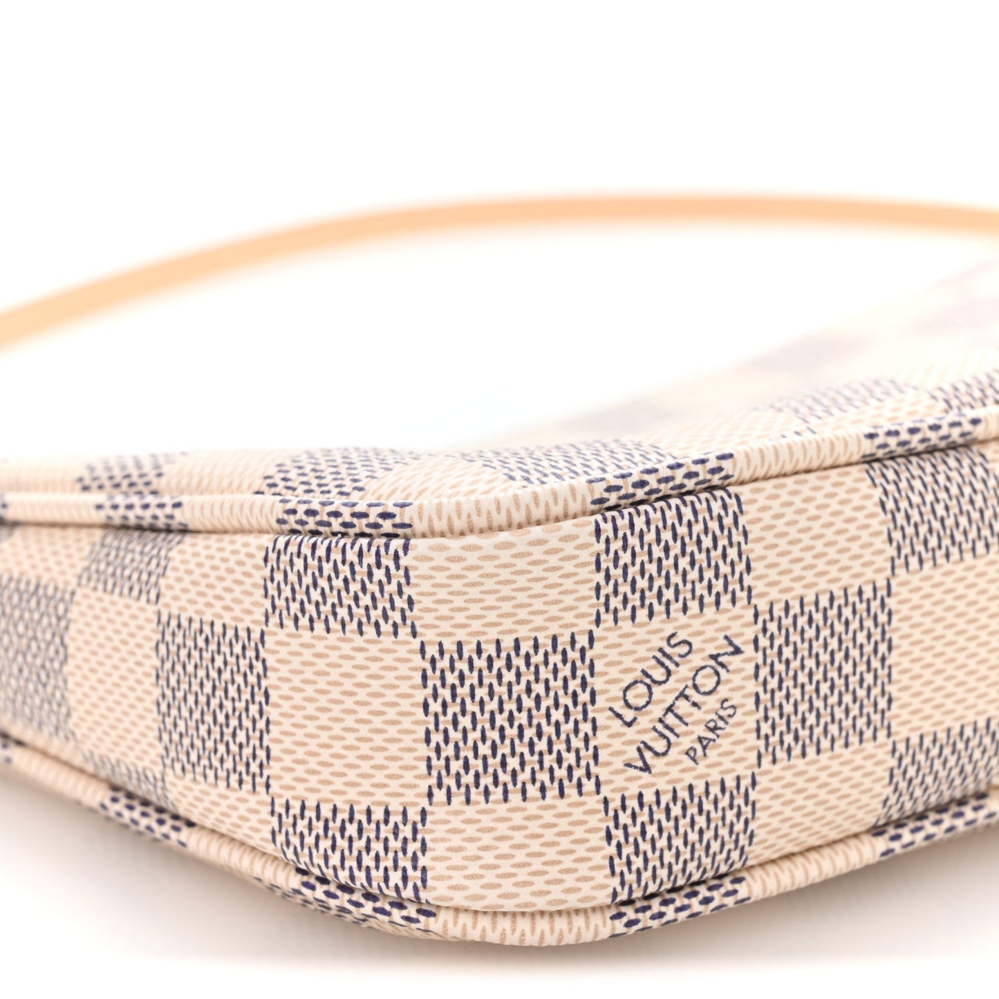 Damier Azur Pochette Accessories NM Rose Ballerine