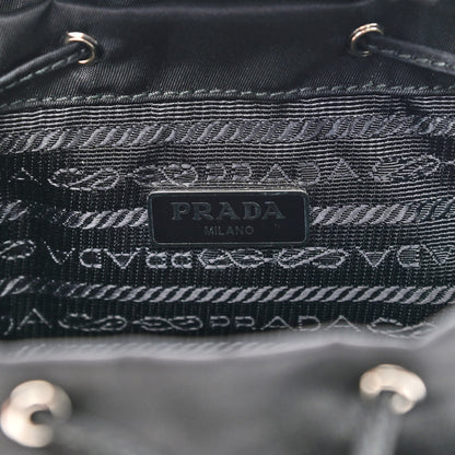 Prada Nylon Vela Mini Crossbody Backpack Black 6 of 10