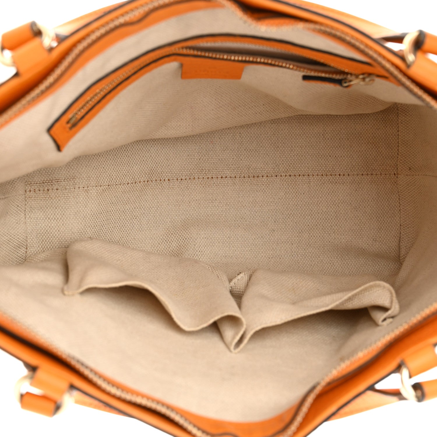 Gucci Pebbled Calfskin Small Soho Top Handle Bag Curcuma 5 of 11