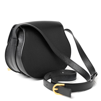 Chloe Calfskin Mini Marcie Round Crossbody Bag Black 3 of 9
