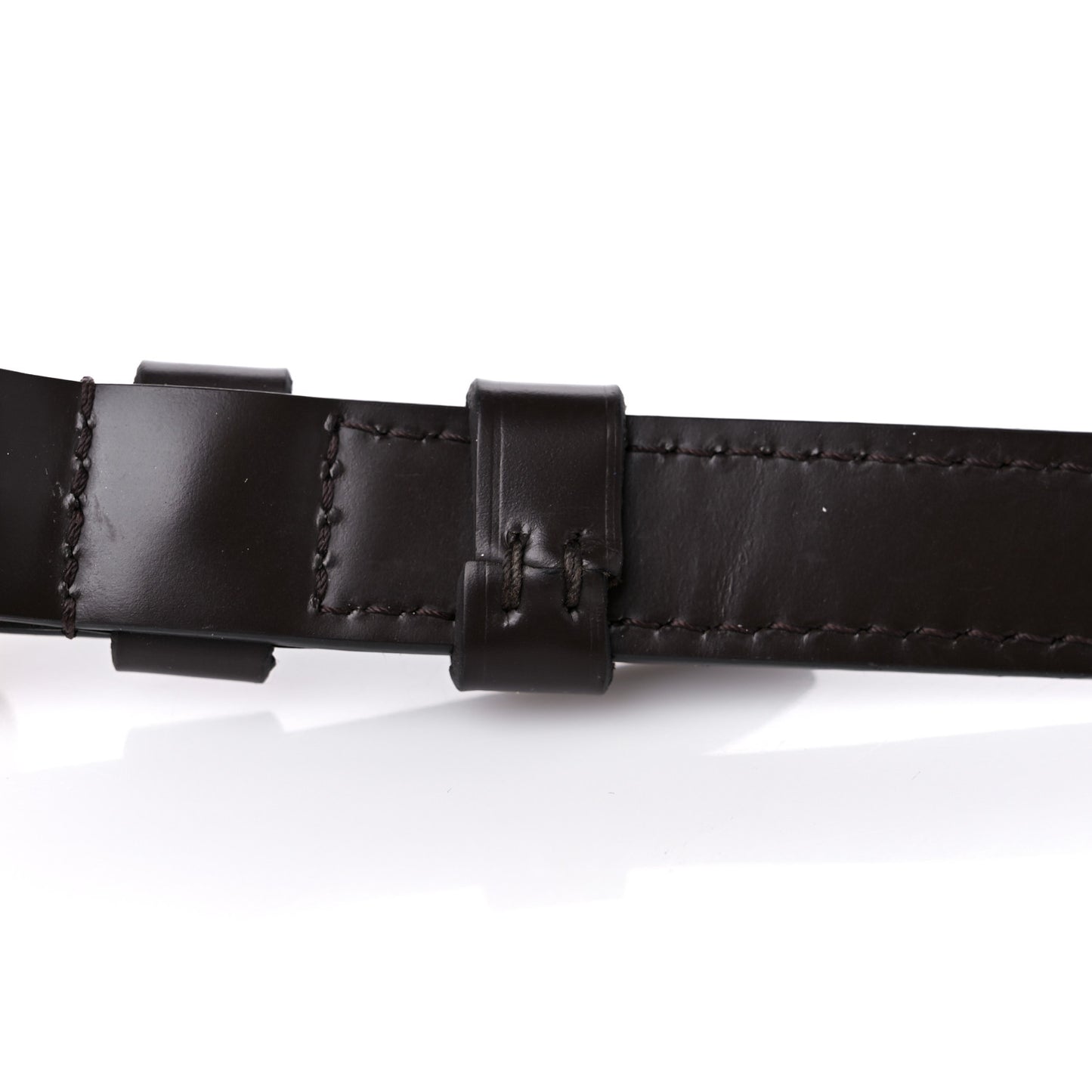 Calfskin 16mm Adjustable Shoulder Strap Brown