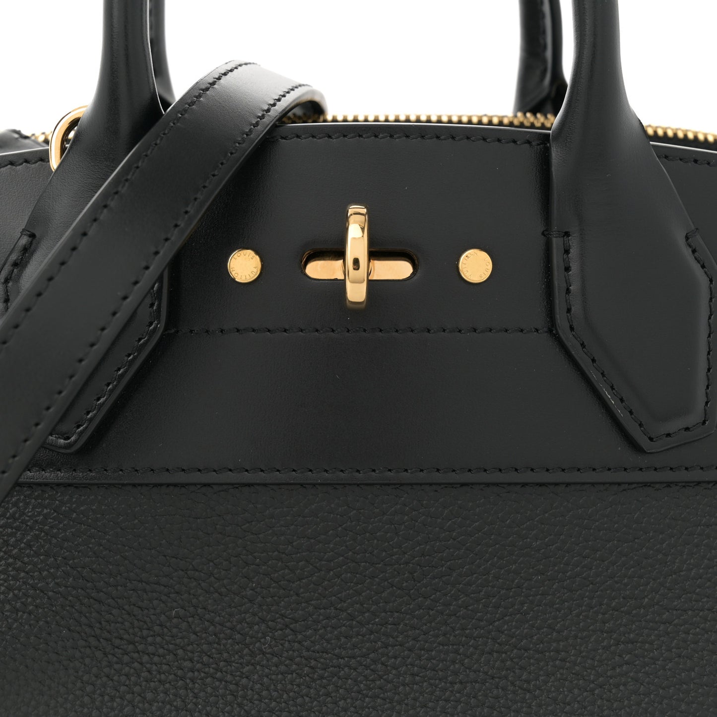 Calfskin City Steamer Mini Black