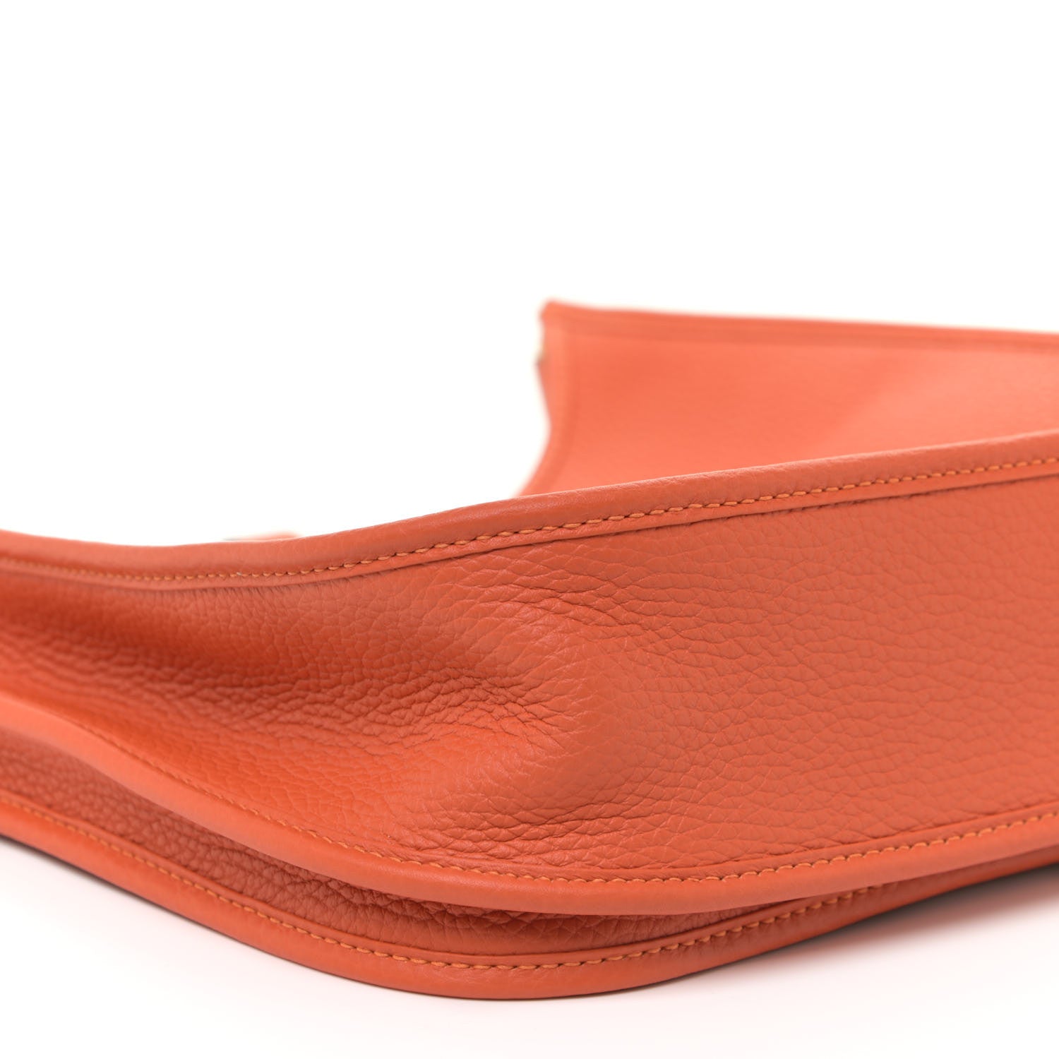 Hermes Taurillon Clemence Evelyne III PM Feu 8 of 11