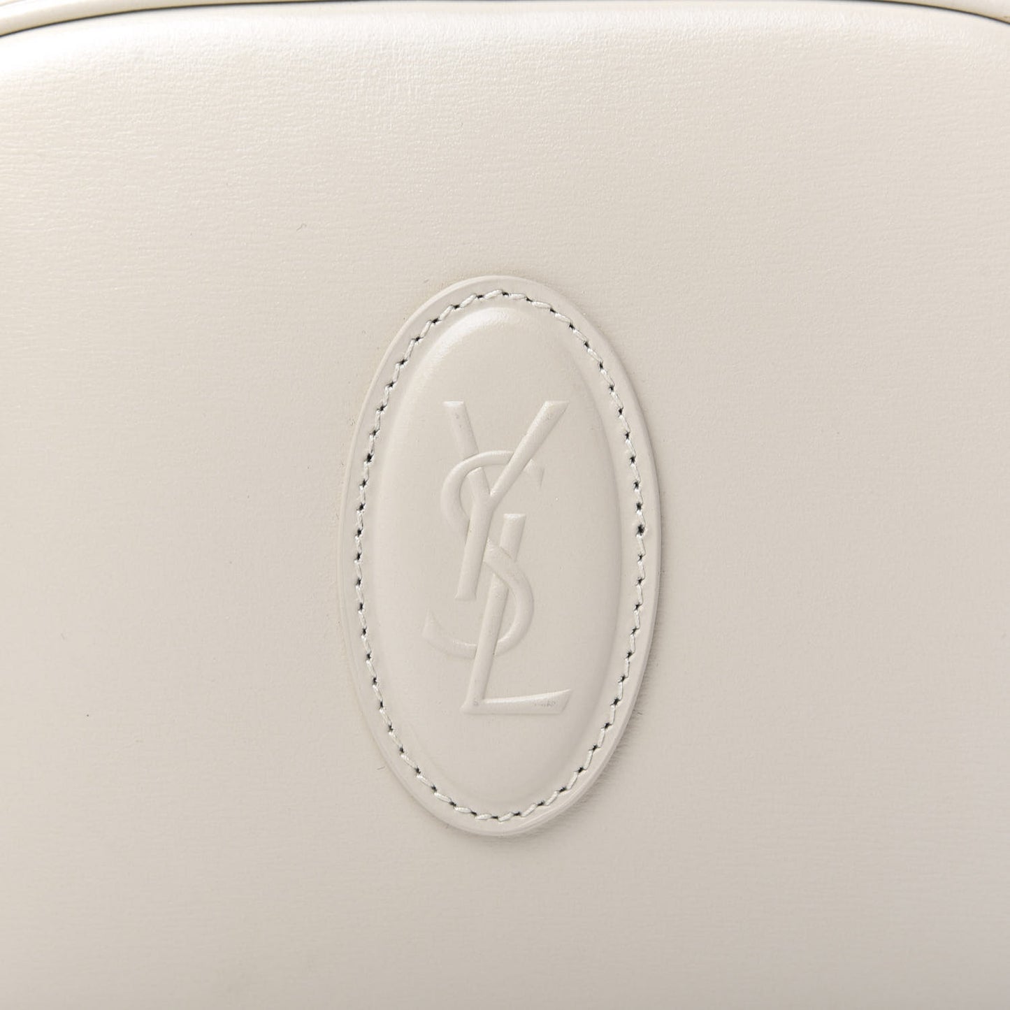 Calfskin Le 61 Camera Bag White