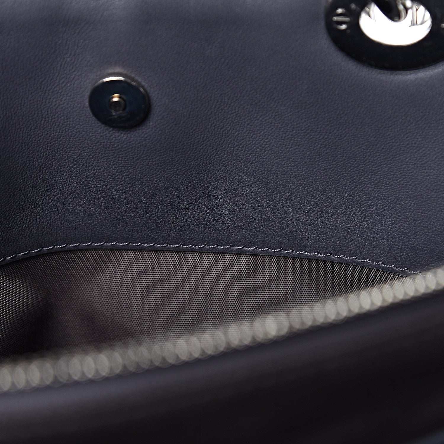 Christian Dior Lambskin Cannage Large Dior Soft Shopping Tote Grey 13 of 15
