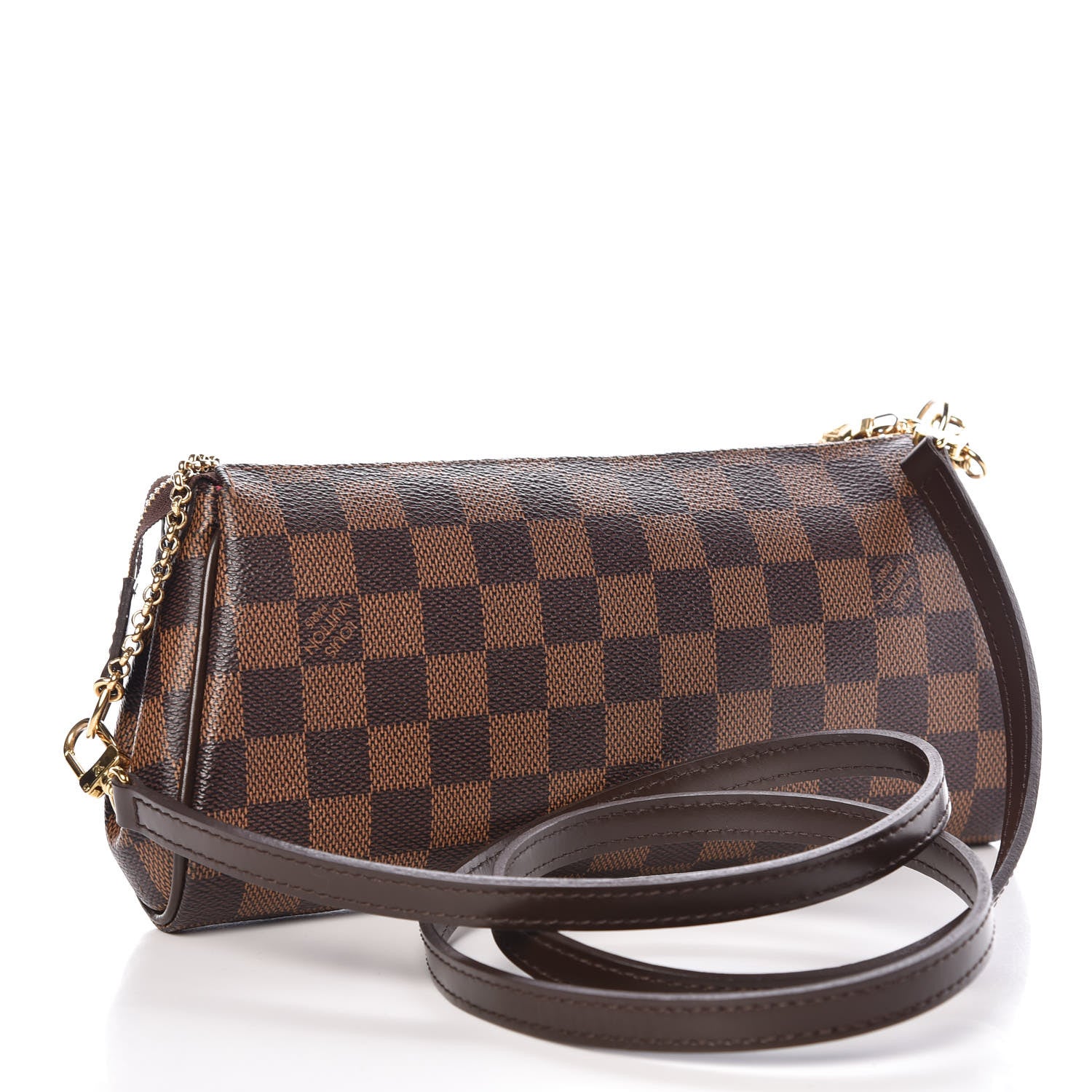 Louis Vuitton Damier Ebene Eva Clutch 3 of 10