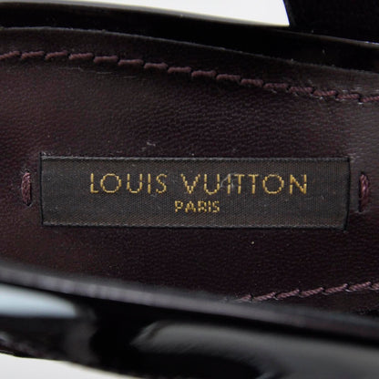 Louis Vuitton Patent Leather Heels 39 Amarante 6 of 7