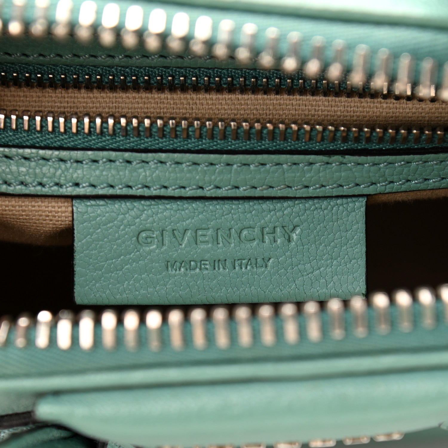 Givenchy Sugar Goatskin Mini Antigona Aqua 6 of 17