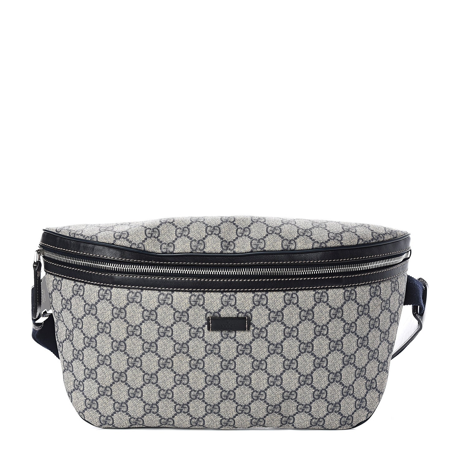 GG Supreme Monogram Belt Bag Navy