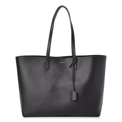 Saint Laurent Calfskin Large Shopping Tote Black 1 of 9