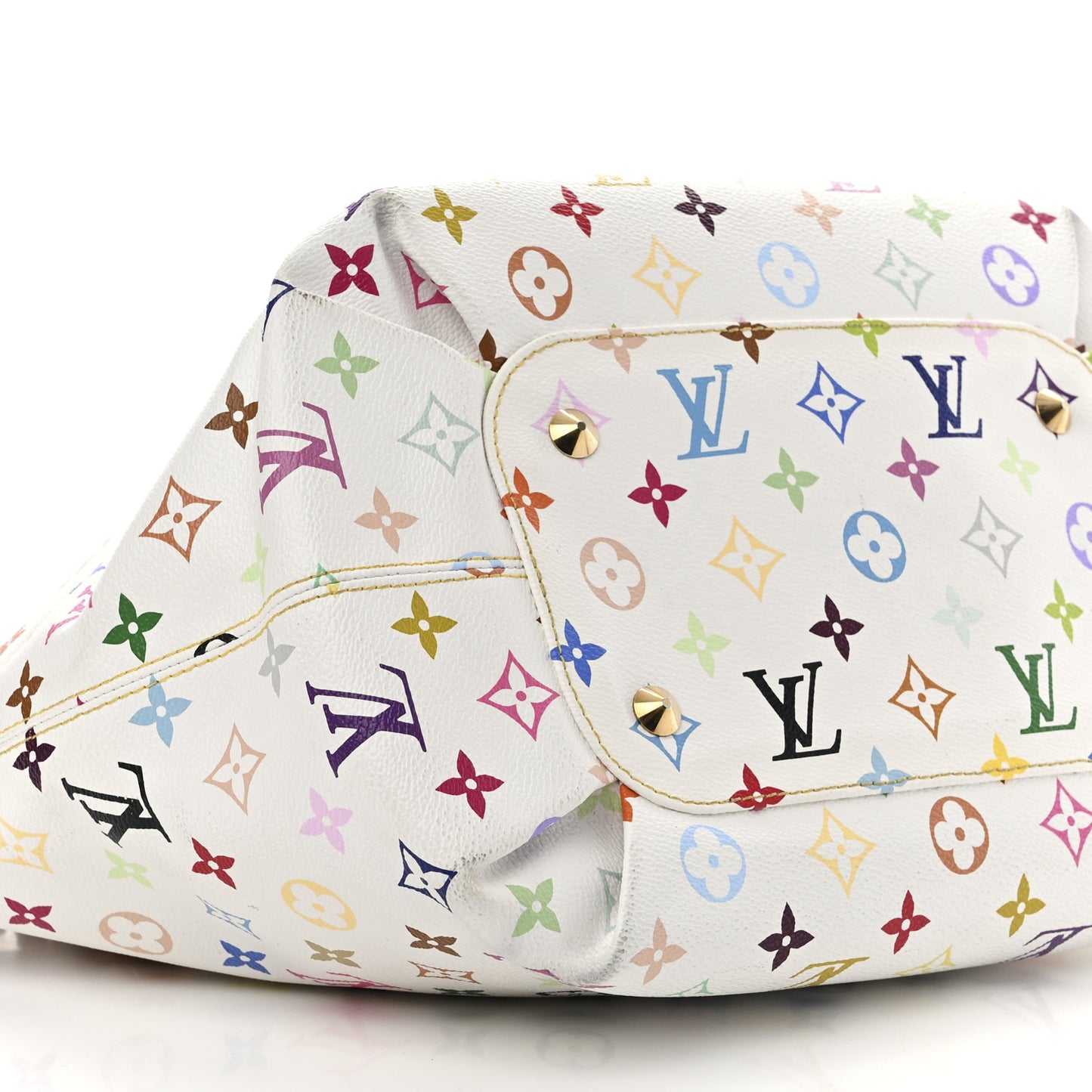 Monogram Multicolor Annie MM White