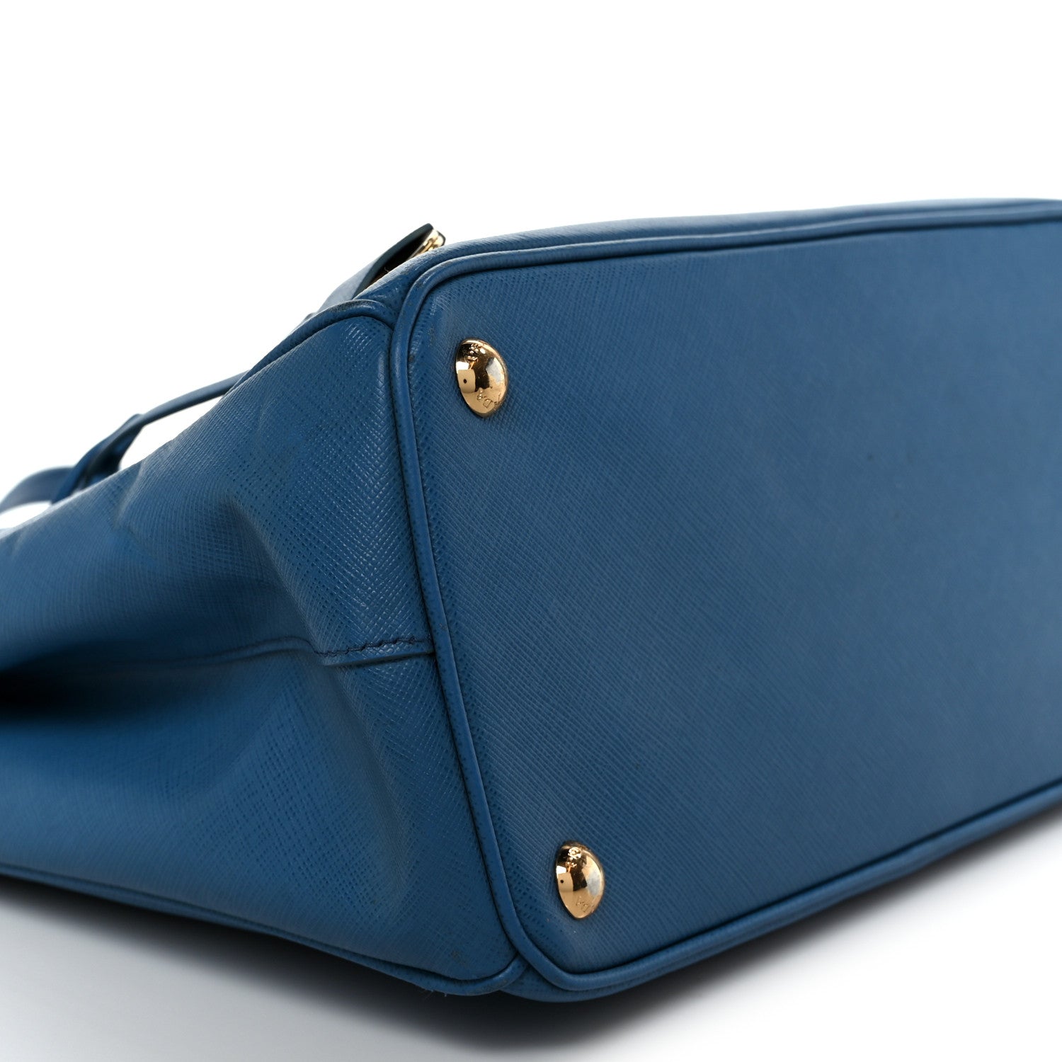 Prada Saffiano Lux Small Galleria Double Zip Tote Cobalto 1814915