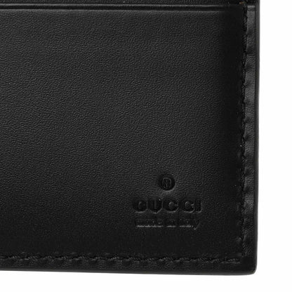 Gucci Vitello Bi-Fold Gomma Wallet Black 6 of 8