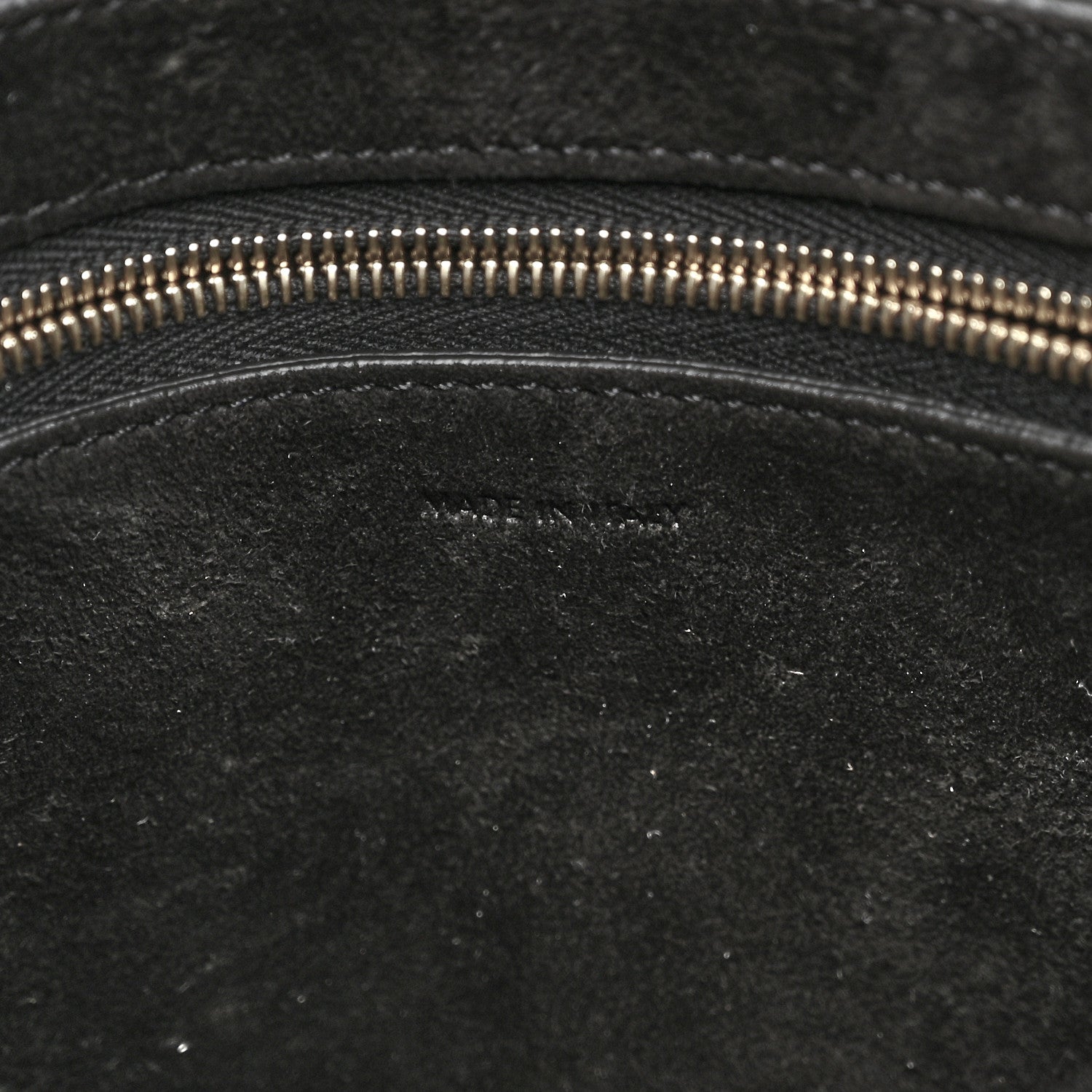 Celine Soft Grained Calfskin Sangle Bucket Bag Black 6 of 9