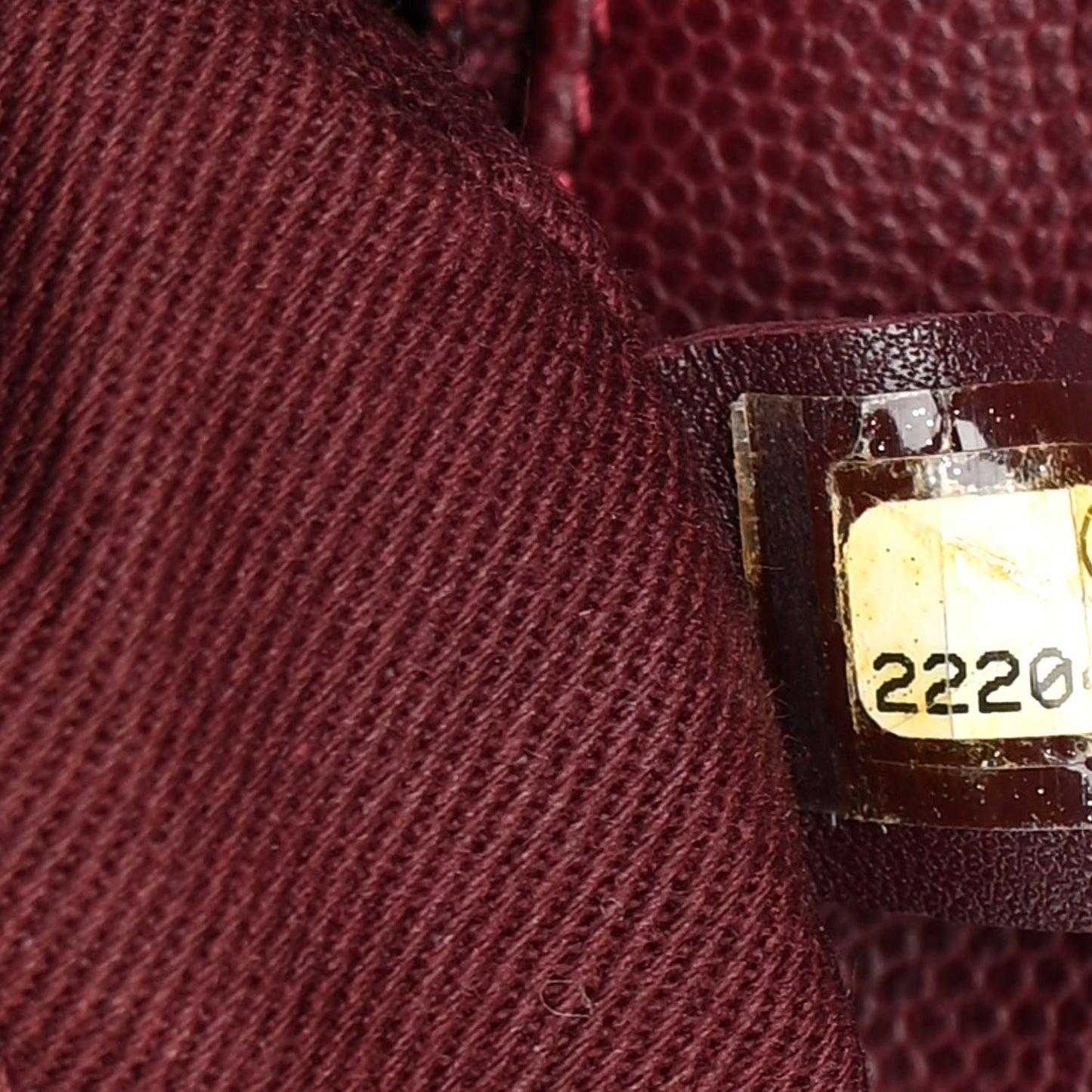 Caviar Quilted Small Coco Handle Flap Burgundy