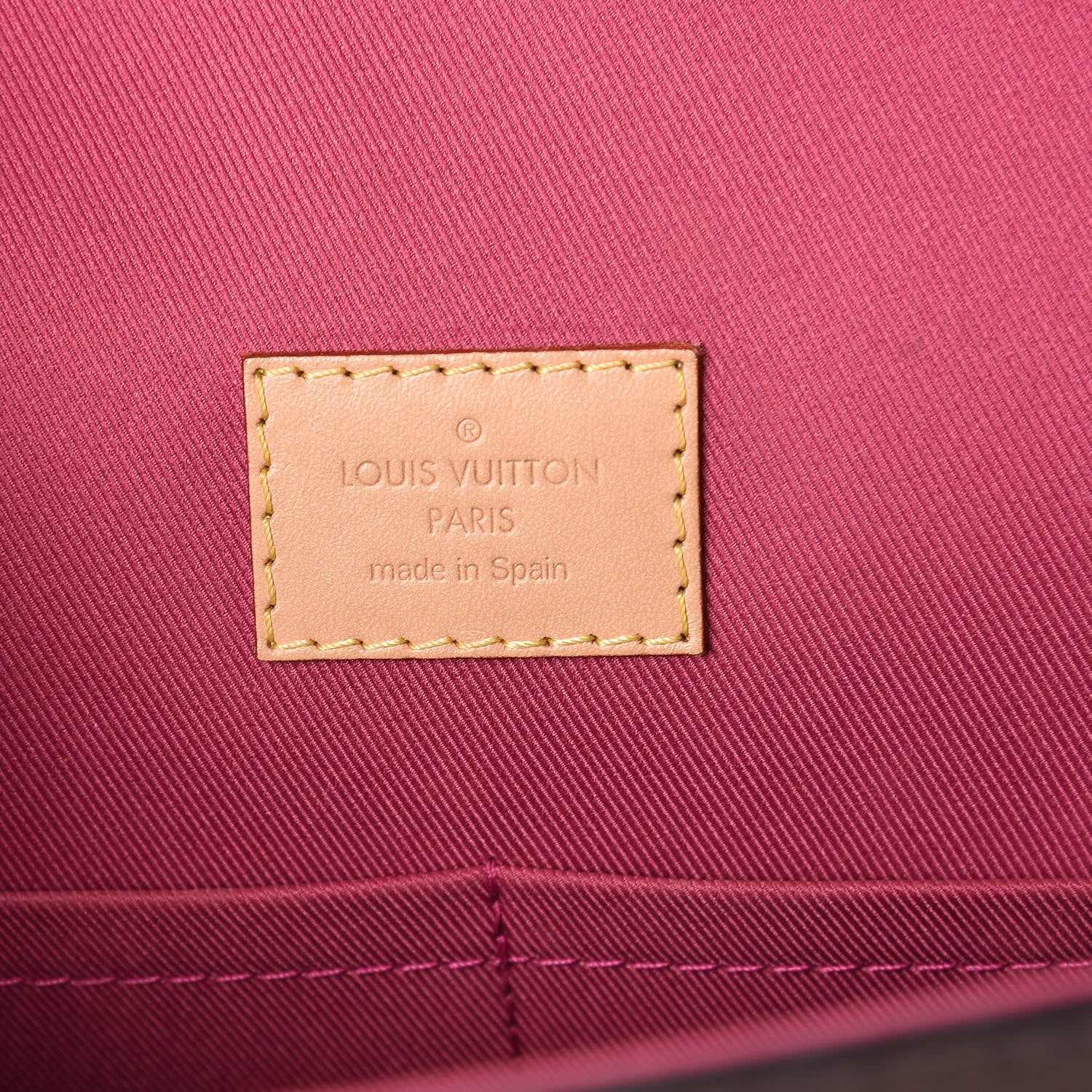 Louis Vuitton Monogram Cluny BB Bordeaux Fuchsia 8 of 8