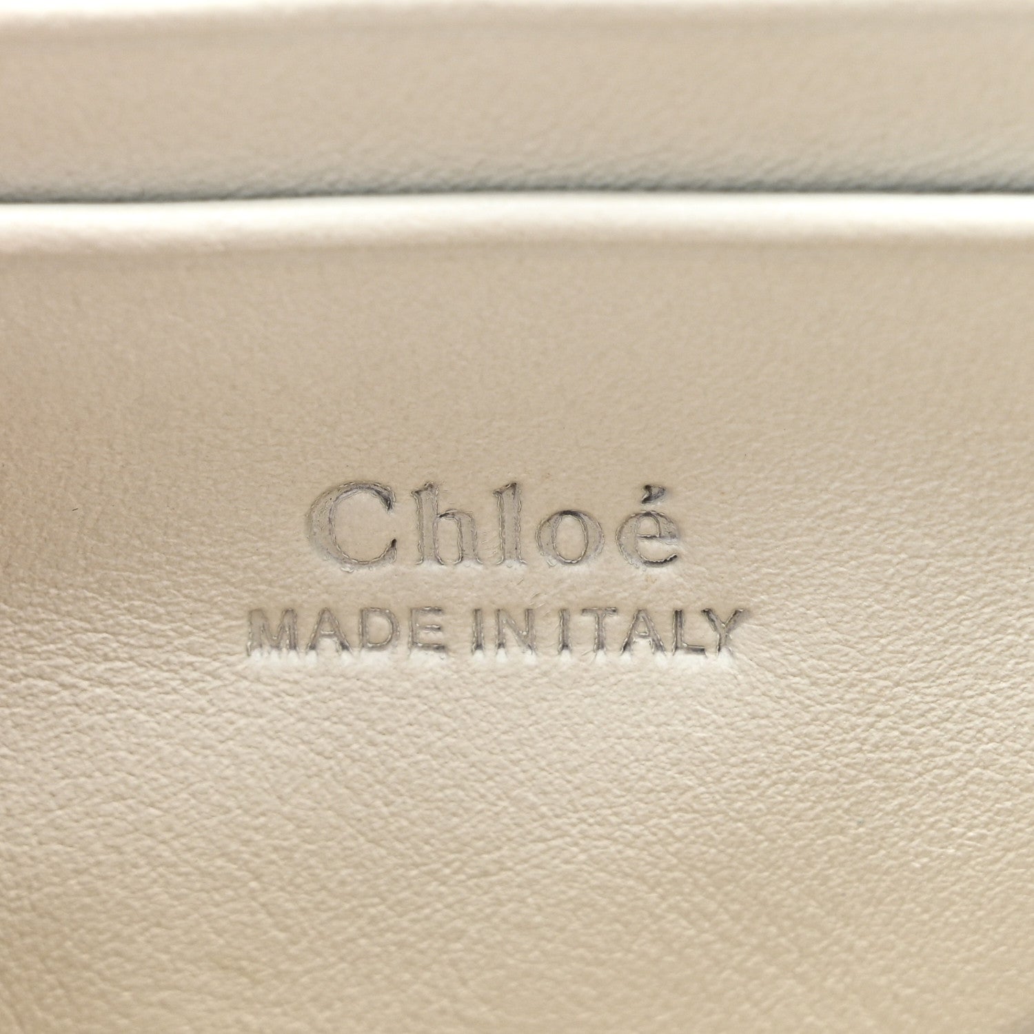 Chloe Suede Calfskin Mini Faye Shoulder Bag Airy Grey 6 of 10