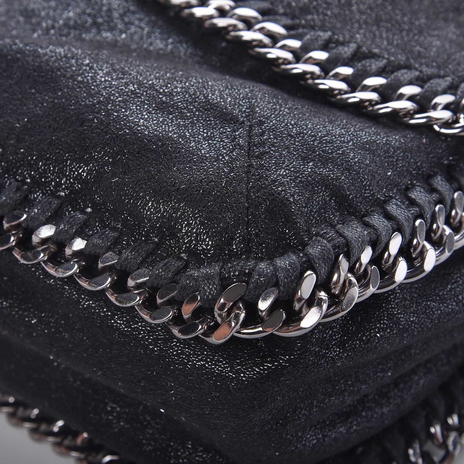 Stella McCartney Shaggy Deer Falabella Messenger Black 8 of 9