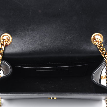 Saint Laurent Calfskin Small Classic Monogram Kate Tassel Satchel Black 3 of 4