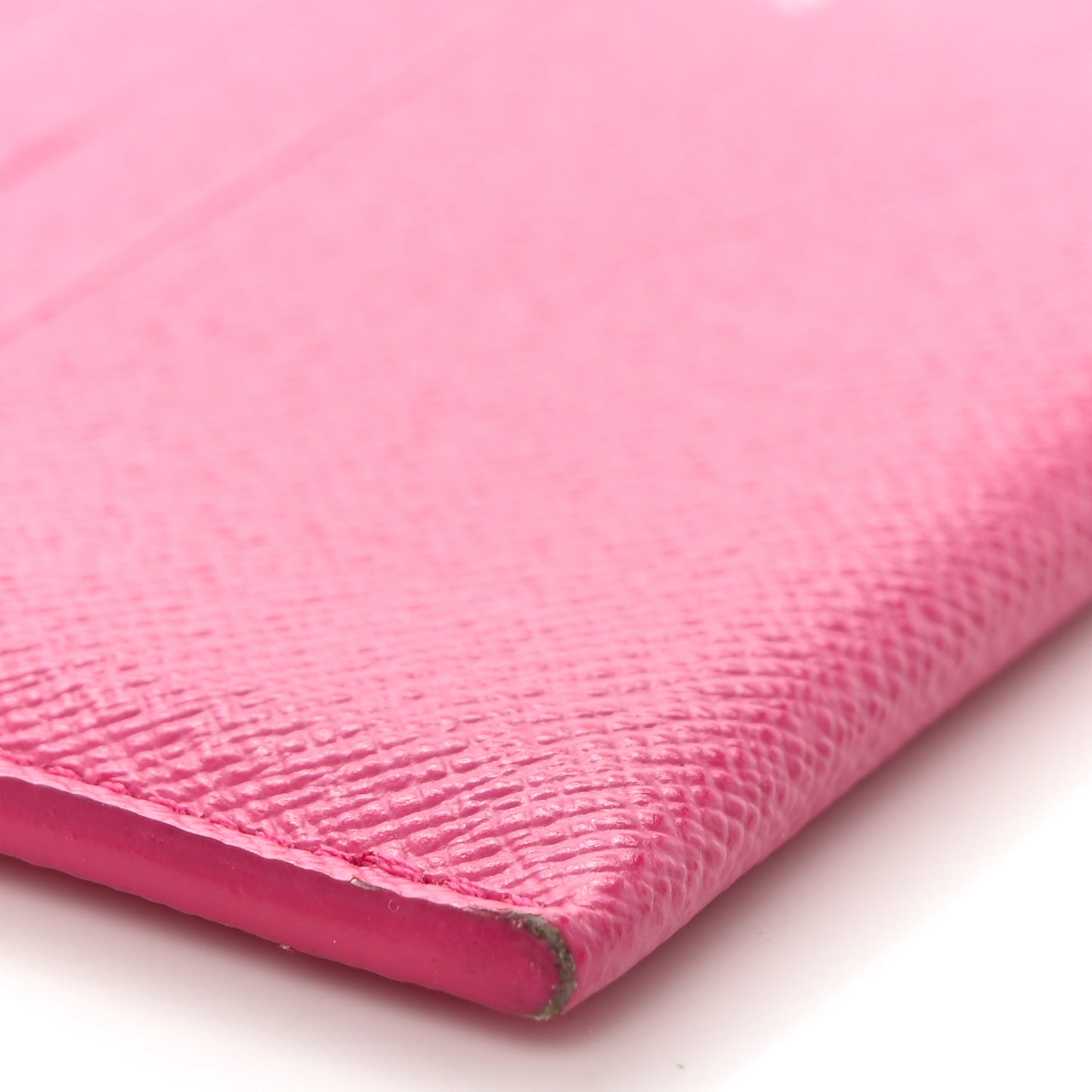 Calfskin Felicie Card Holder Insert Pink