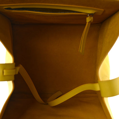 Celine Grained Calfskin Medium Phantom Luggage Yellow 5 of 14